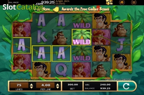 Win. Jungle Jack slot