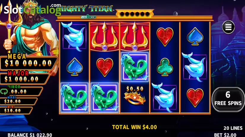 Video Mighty Titan Link and Win Slot