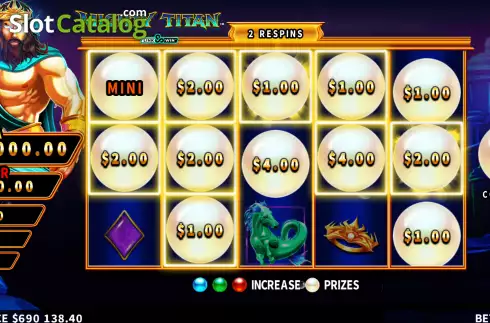 Schermo5. Mighty Titan Link and Win slot