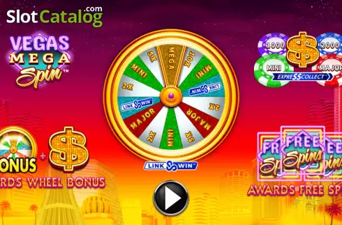Skärmdump2. Vegas Mega Spin slot