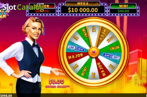 Schermo9. Vegas Mega Spin slot