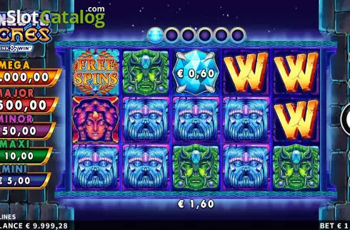 Win Screen 2. Runes to Riches slot