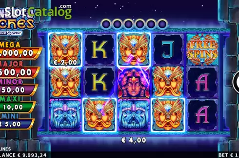 Win Screen 3. Runes to Riches slot