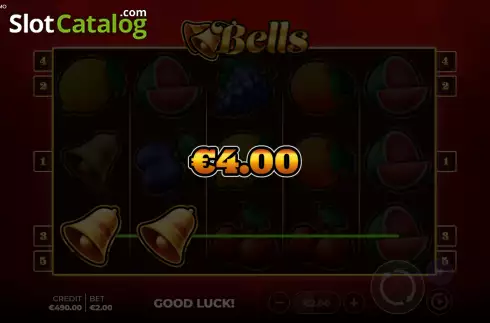 Win Screen. Bells (Hölle Games) slot