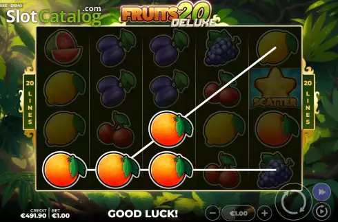 Captura de tela5. Fruits 20 Deluxe slot