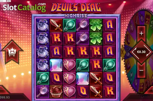 Reel Screen. Devil's Deal slot