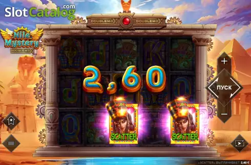 Schermo3. Nile Mystery DoubleMax slot