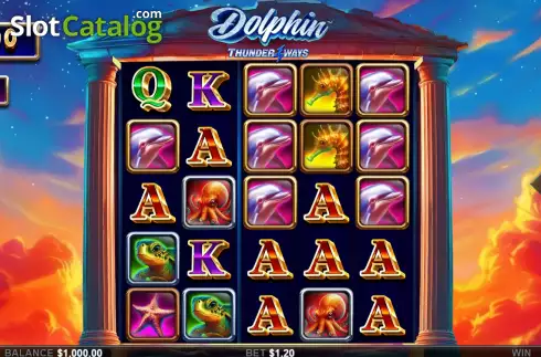 Skärmdump2. Dolphin Thunderways slot