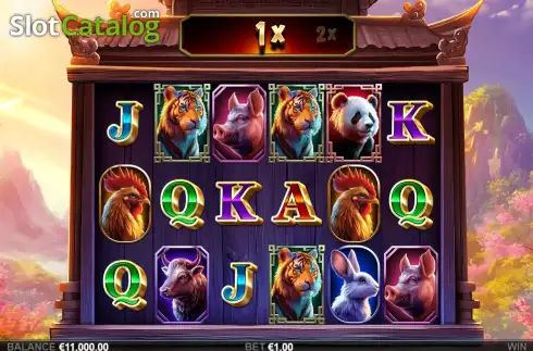 Pantalla2. Tiger Doublemax Tragamonedas 