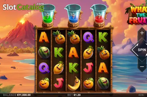 Bildschirm2. What The Fruit! slot
