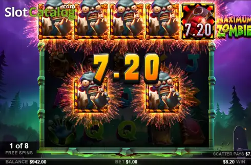 Maximum Zombie demo. Maximum Zombie slot