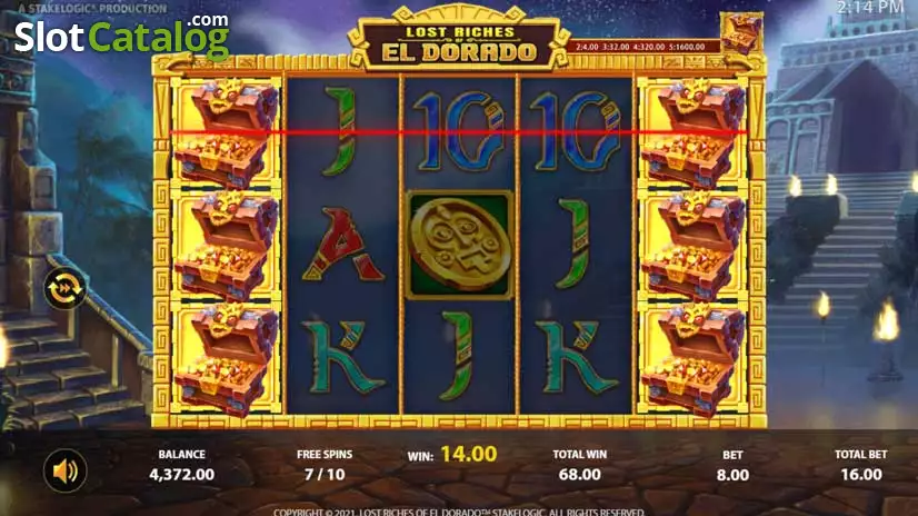Видео игрового автомата Lost Riches of El Dorado
