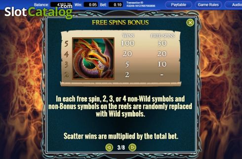 Paytable 3. Crazy Wizard slot