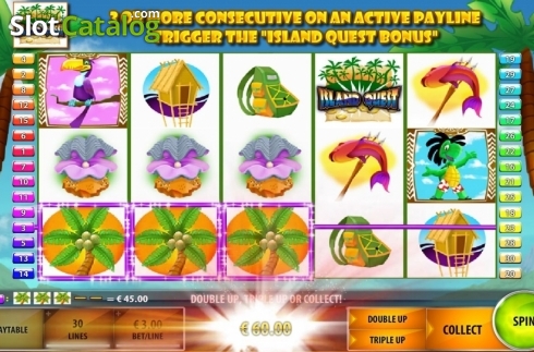 Bildschirm3. Island Quest slot