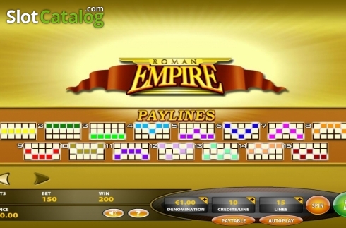 画面5. Roman Empire (IGT) カジノスロット