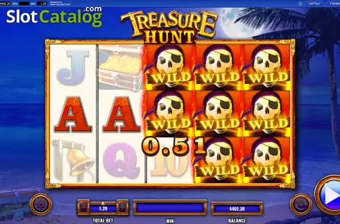 Ecran3. Treasure Hunt (IGT) slot