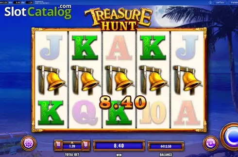 画面4. Treasure Hunt (IGT) カジノスロット