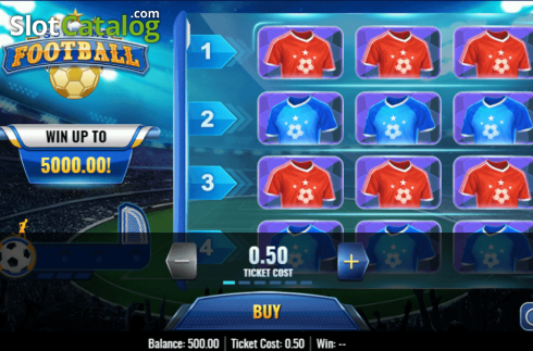 Game Screen. Supreme Football slot