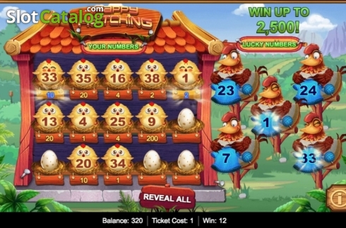 Game Screen 3. Happy Hatching slot