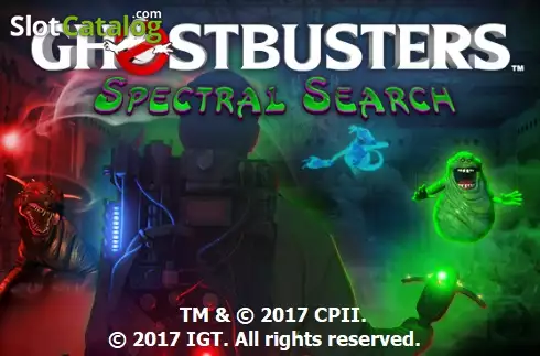 Ghostbusters Spectral Search slot