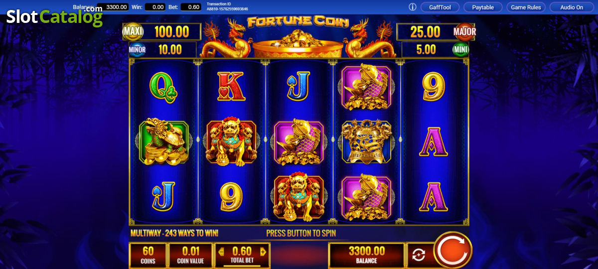 Fortune Coin слот.