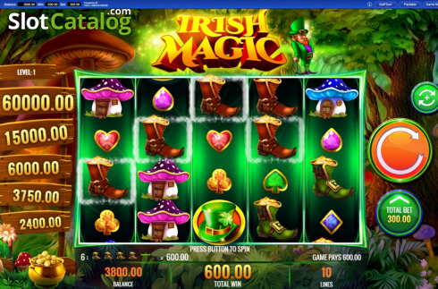 Skärmdump5. Irish Magic slot