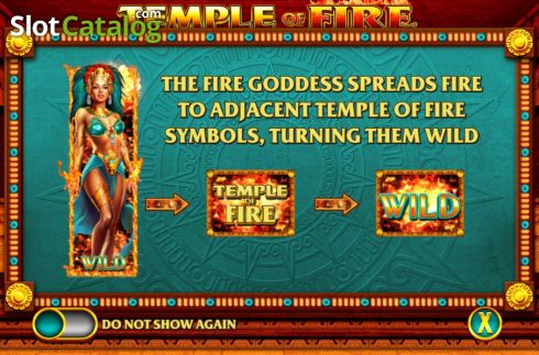 Скрин2. Temple of Fire слот