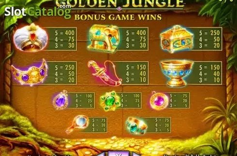 Bildschirm5. Golden Jungle slot