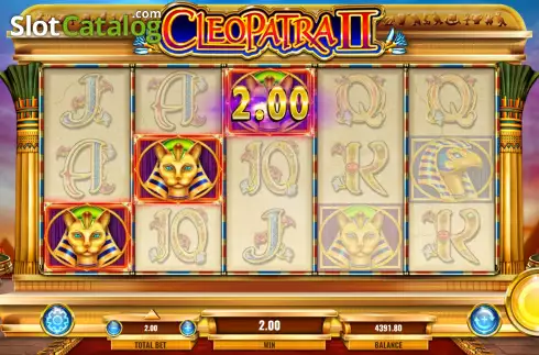 Bildschirm3. Cleopatra 2 slot