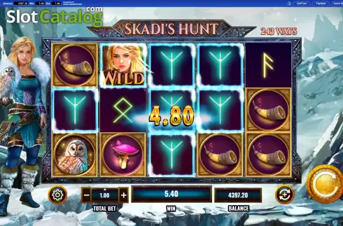 Win Screen 2. Skadi's Hunt slot