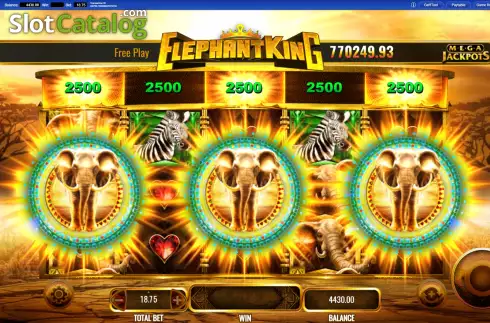 Bildschirm6. Elephant King MegaJackpots slot