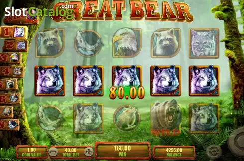 Win Screen 2. Great Bear slot
