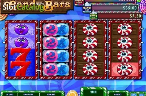 Ekran3. Candy Bars (IGT) yuvası
