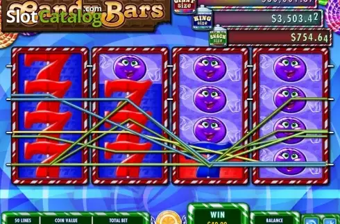 Bildschirm5. Candy Bars (IGT) slot