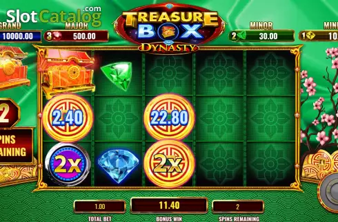 Скрин8. Treasure Box Dynasty слот
