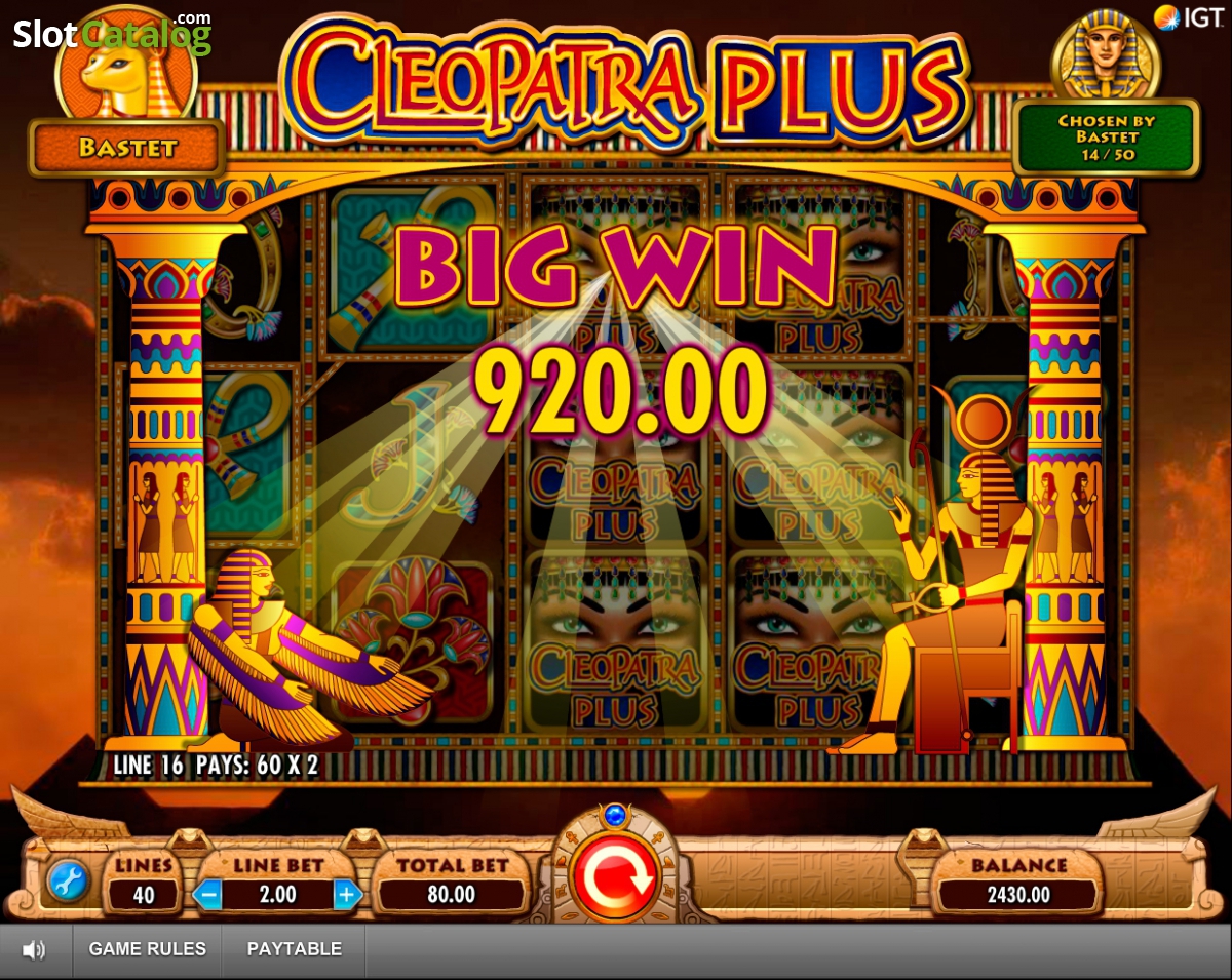 play cleopatra slots for free online