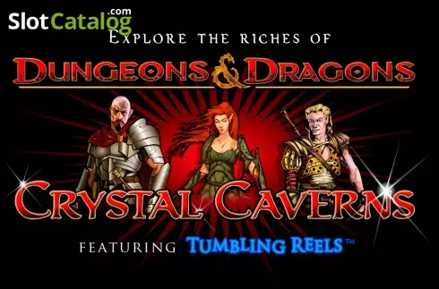 Dungeons and Dragons Crystal Caverns Logotipo
