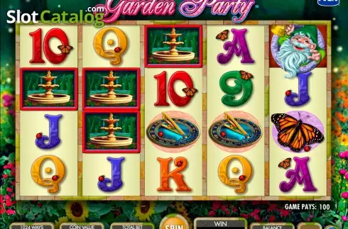 Screen9. Garden Party slot