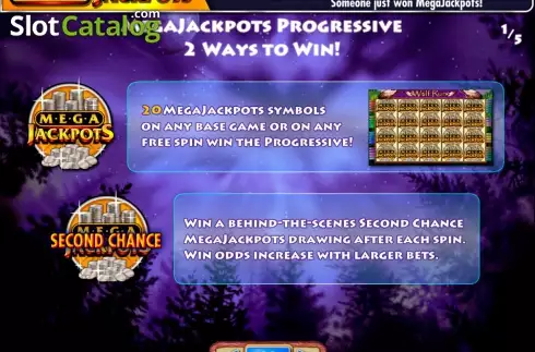Captura de tela2. MegaJackpots Wolf Run slot