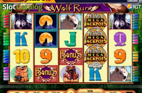 Bildschirm7. MegaJackpots Wolf Run slot