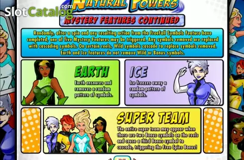 Bildschirm5. Natural Powers slot