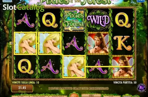 rullar. Pixies of the Forest slot