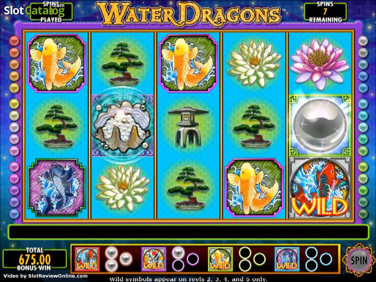 water dragons игровой автомат