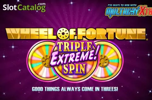 Rueda de la Fortuna Triple Extreme Spin. Wheel of Fortune Triple Extreme Spin Tragamonedas 