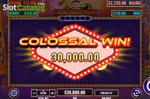 Captura de tela3. Cash Eruption Vegas slot