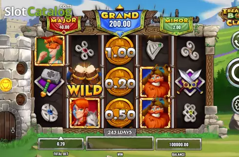 Captura de tela2. Treasure Box Clans slot