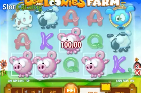 Bildschirm 3. Balloonies Farm slot