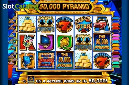 Screen2. The 50,000 Pyramid slot