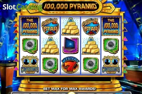 Screen3. The 50,000 Pyramid slot