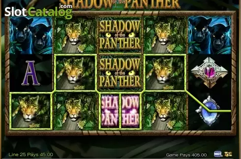 画面4. Shadow of the Panther カジノスロット